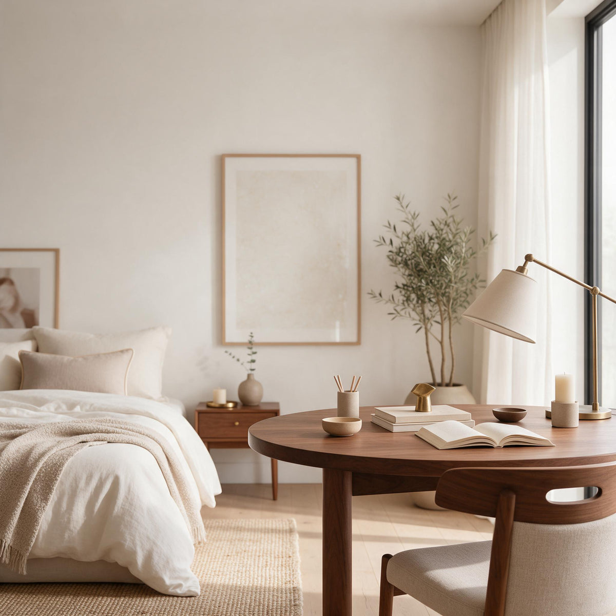 Bedroom & Office