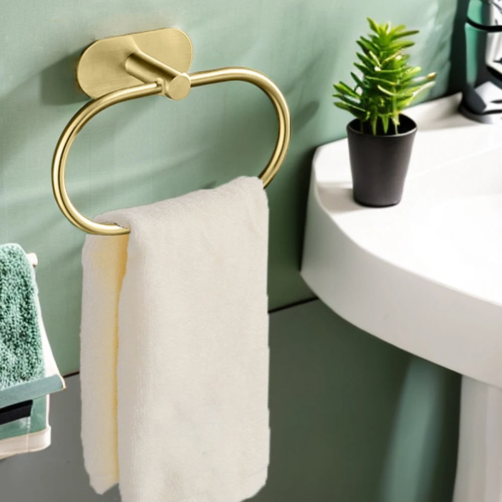 Self-Adhesive Towel Holder