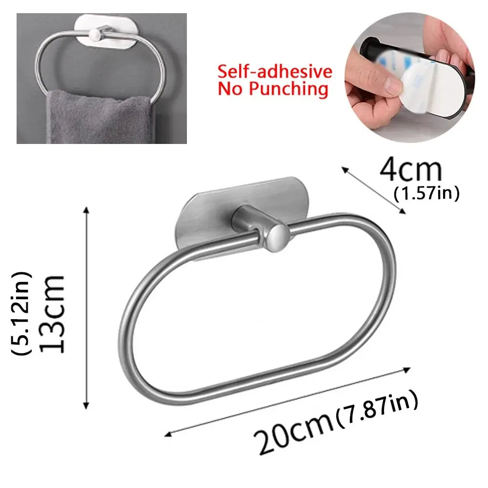 Self-Adhesive Towel Holder