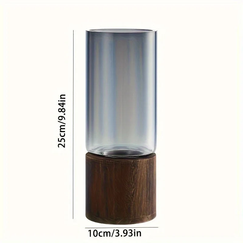 Retro Glass Decorative Vase