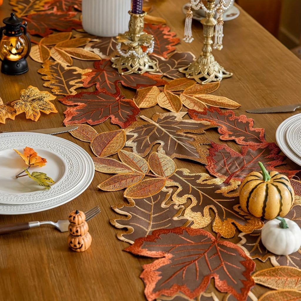 Embroidered Table Runner
