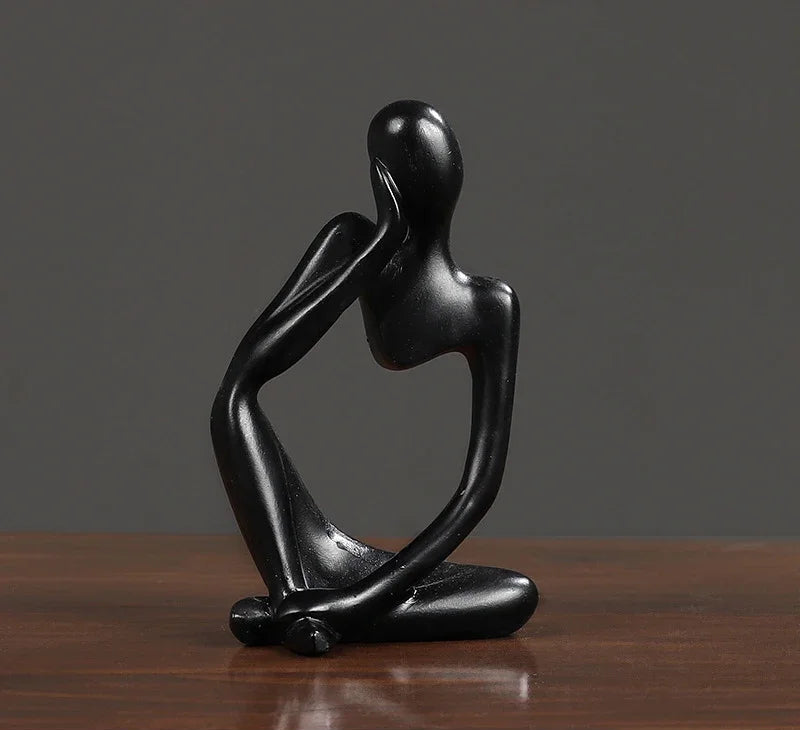 Abstract Thinker Figurine