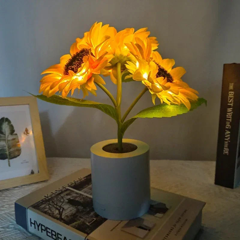 Sunflower LED Table Lamp
