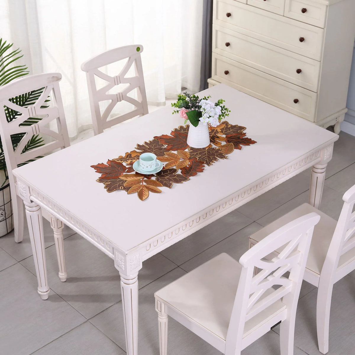 Embroidered Table Runner