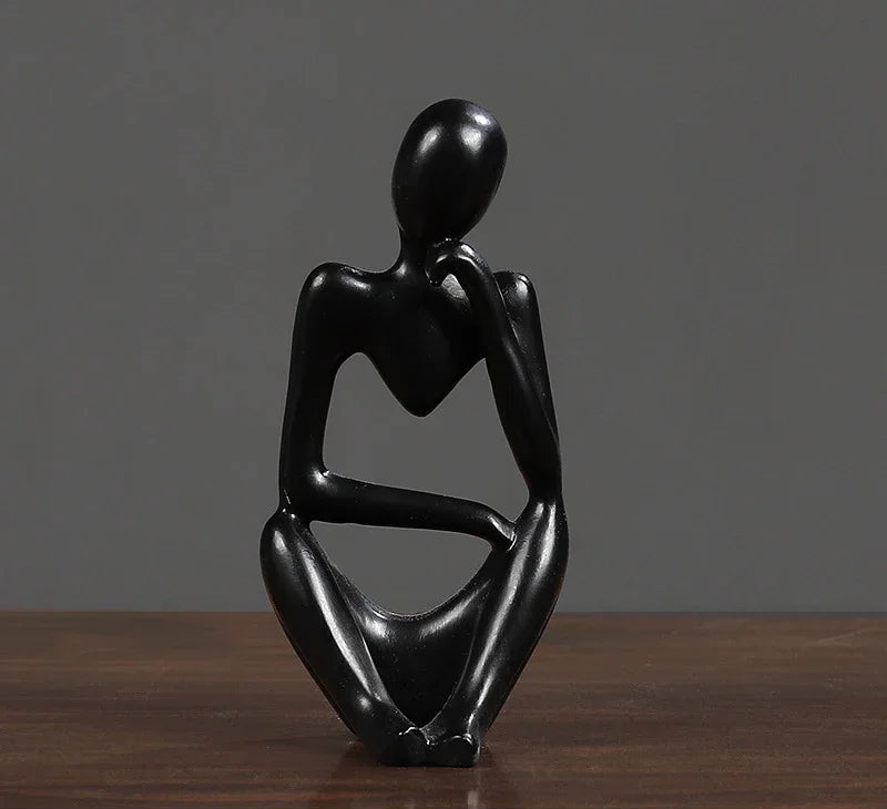 Abstract Thinker Figurine