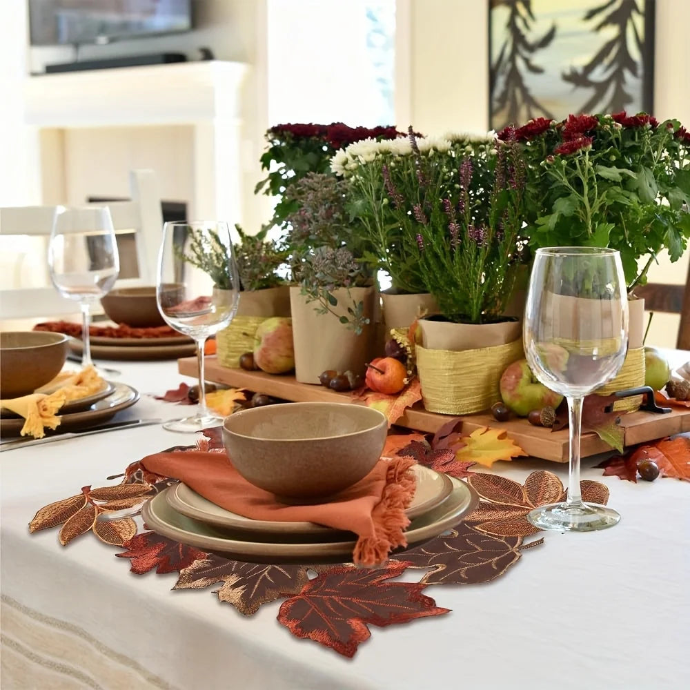 Embroidered Table Runner